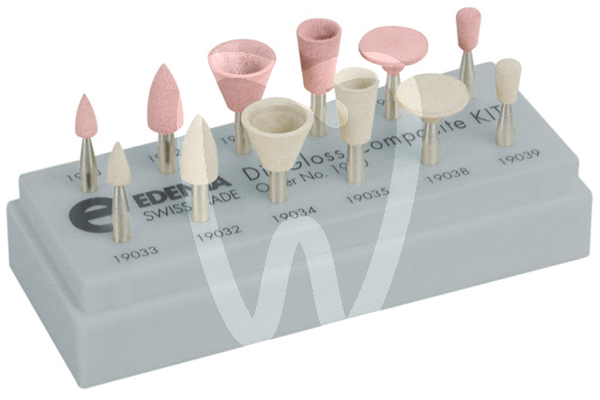 Kit pulido diagloss composite reconstrucción edenta