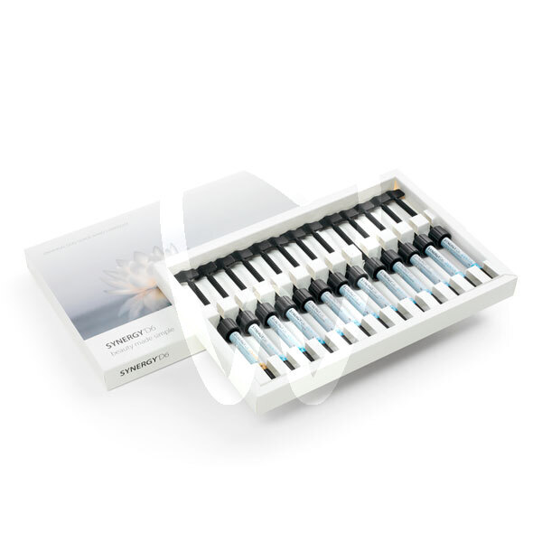 Kit synergy d6 jeringas edición limitada reconstrucción coltene-whaledent