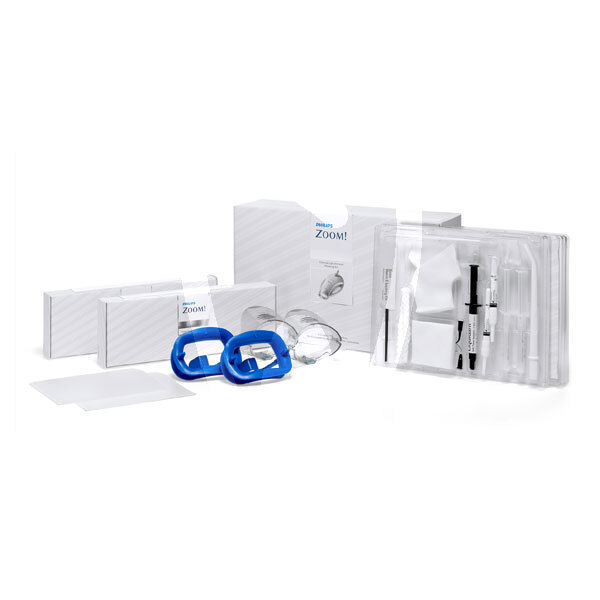Kit zoom clínica 25% ph + nitewhite 16% pc - 2 pacientes prevención y diagnóstico philips
