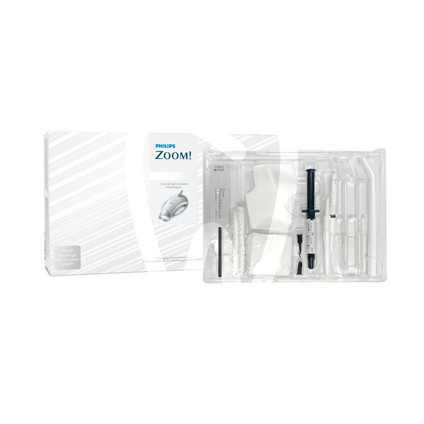 Kit zoom clínica sensitive care 6% + nitewhite 16% 2 pacientes prevención y diagnóstico philips