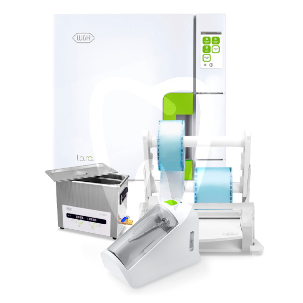 Lara 22+ seal2 + uson 6l + assistina one esterilización y desinfección w&h