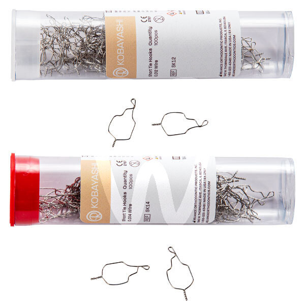 Ligadura kobayashi preformada corta intraoral metálico y estético reliance orthodontic