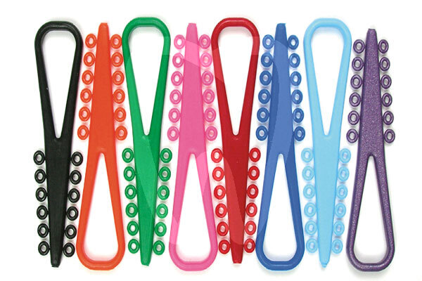 Ligaduras elásticas bambino multicolor elastómeros g&h orthodontics
