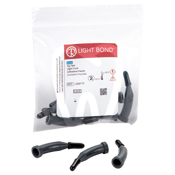 Light bond en puntas adhesivos reliance orthodontic