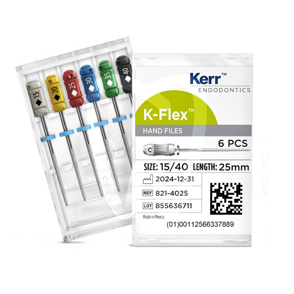 Limas k-flex nº 08-40 endodoncia kerr