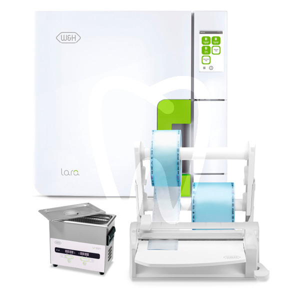 Lina 22+ seal2 + uson 3l esterilización y desinfección w&h