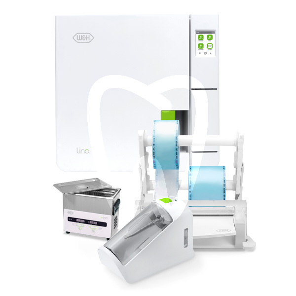 Lina rik 22+ seal2+uson 3l+assistina one esterilización y desinfección w&h