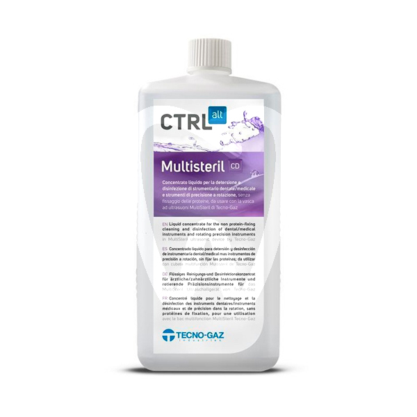 Liquido multisteril cd ctrl+alt esterilización y desinfección tecno-gaz