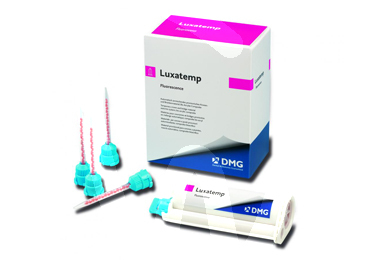Luxatemp automix fluorescence impresión y prótesis dmg