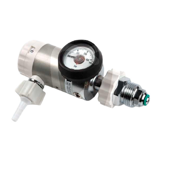 Manorreductor regulador de gases. aparatos emergencias y rcp oxigen salud