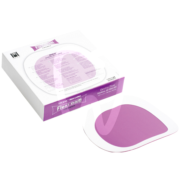 Marco dique hygenic framed flexi dam 100x105mm endodoncia hygenic