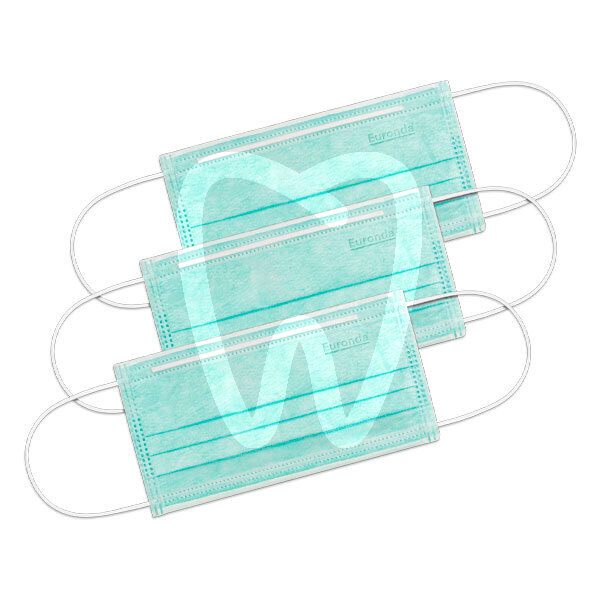 Mascarilla ptc soft aguamarina desechables euronda monoart