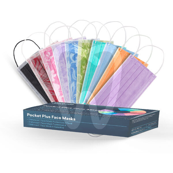 Mascarillas monoart pocket plus desechables euronda monoart