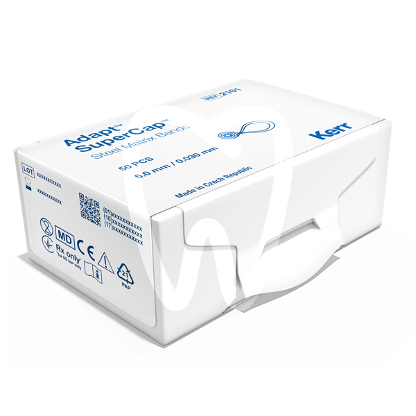 Matrices  acero adapta supercap  0,030 mm. reconstrucción kerr