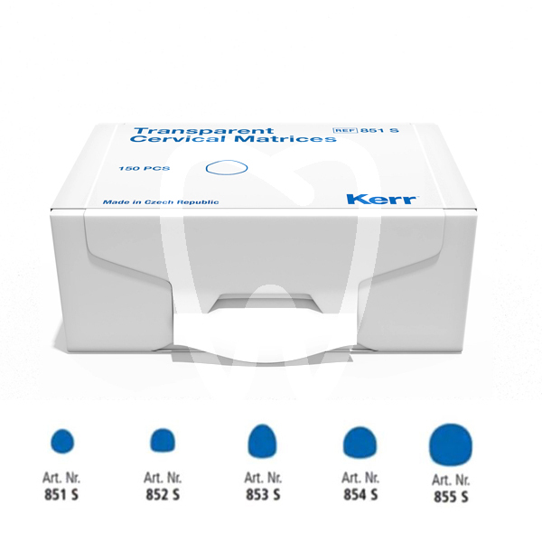 Matrices cervicales reposición 150 u. reconstrucción kerr