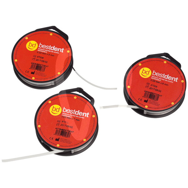 Matriz metal en rollo bestdent reconstrucción bestdent