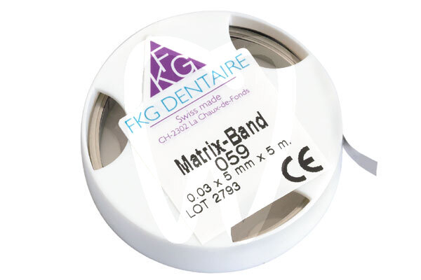 Matriz metal en rollo grosor 0.03mm. reconstrucción fkg