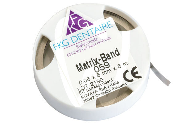 Matriz metal en rollo grosor 0.05mm. reconstrucción fkg