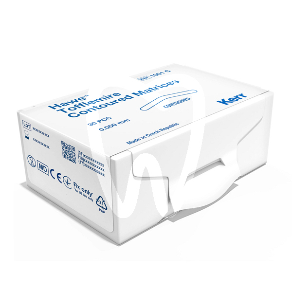 Matriz metalica tofflemire bombeada reconstrucción kerr