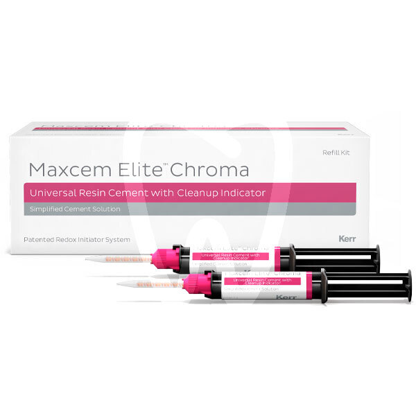 Maxcem elite chroma reposición cementos kerr