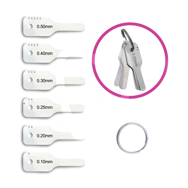 Medidores galgas para stripping instrumental bestdent