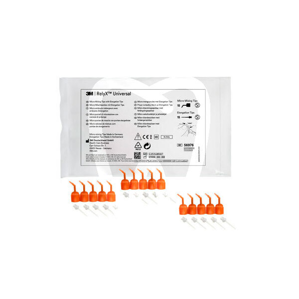 Micro puntas mezcla + elongación relyx universal desechables solventum (3m)