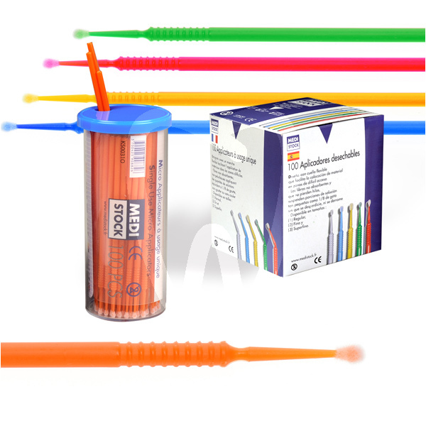 Microaplicad. medi brush  regular -verde reconstrucción sin marca