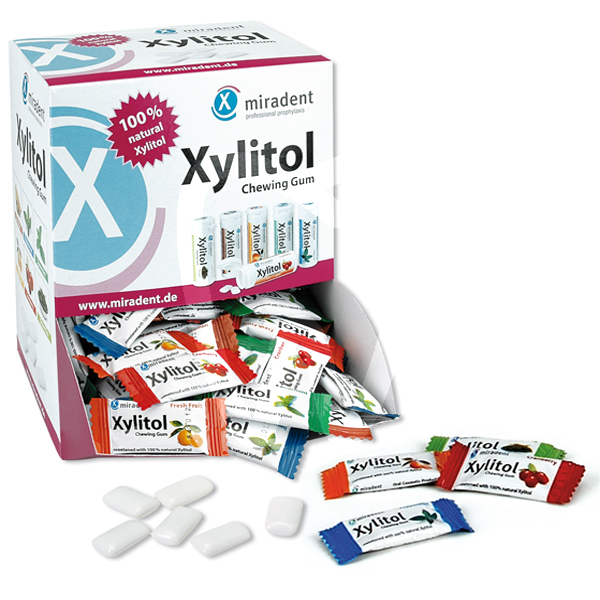 Miradent xylitol chicles surtido prevención y diagnóstico hager & werken