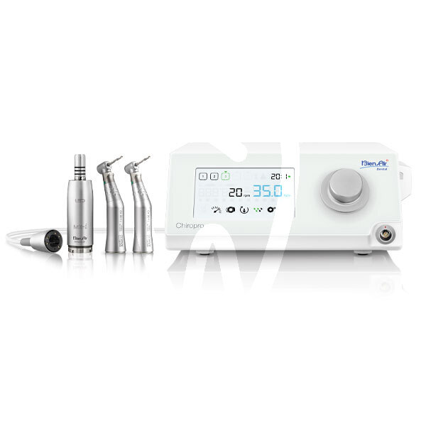 Motor de implantes new chiropro con 2 contra angulo 20:1 cirugía e implantes bien-air