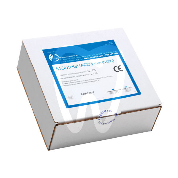 Mouthguard 2mm (12und) impresión y prótesis laboratorios clarben