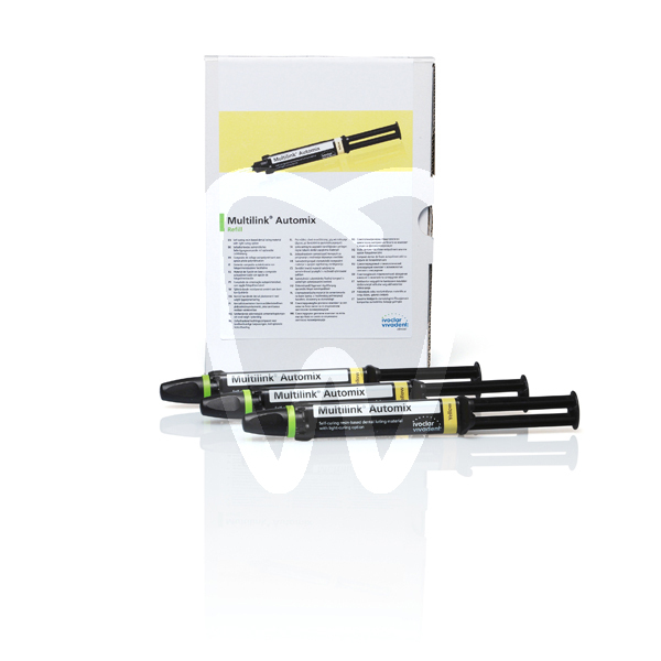 Multilink automix rep. 3x9g transp. cementos ivoclar