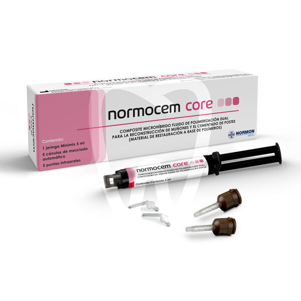 Normocem core reconstructor muñones cementos normon