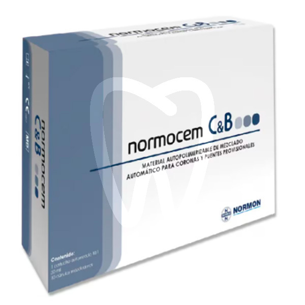 Normocem resina c&b impresión y prótesis normon