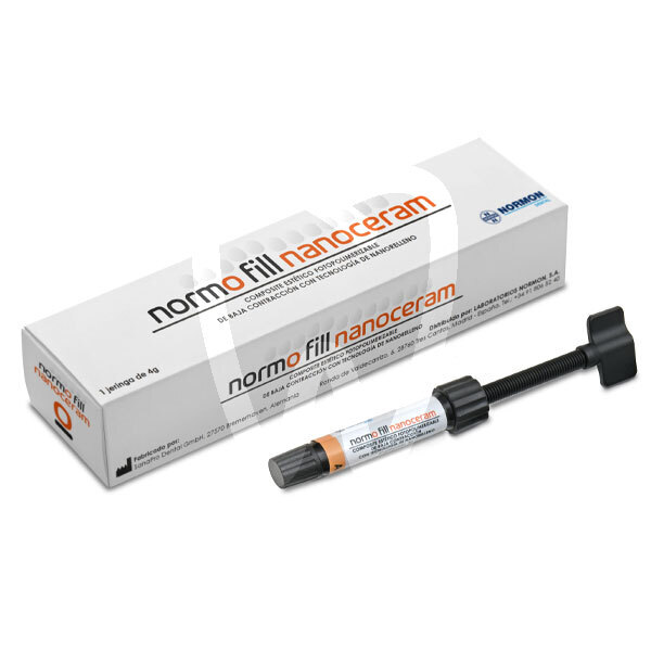 Normofill nanoceram jeringas reconstrucción normon