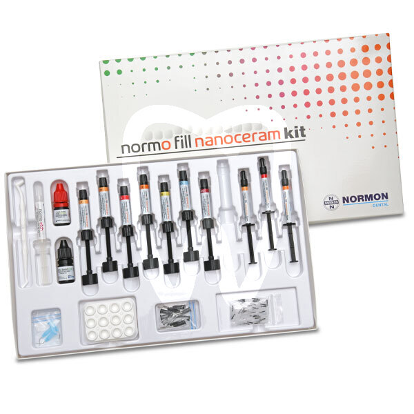 Normofill nanoceram kit jeringas reconstrucción normon