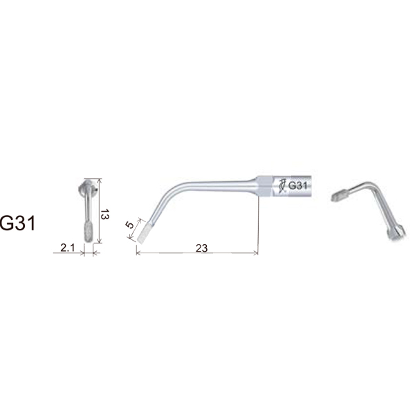 Nserto woodpecker protesis/estetica compatible ems/mectron.g31 profilaxis woodpecker