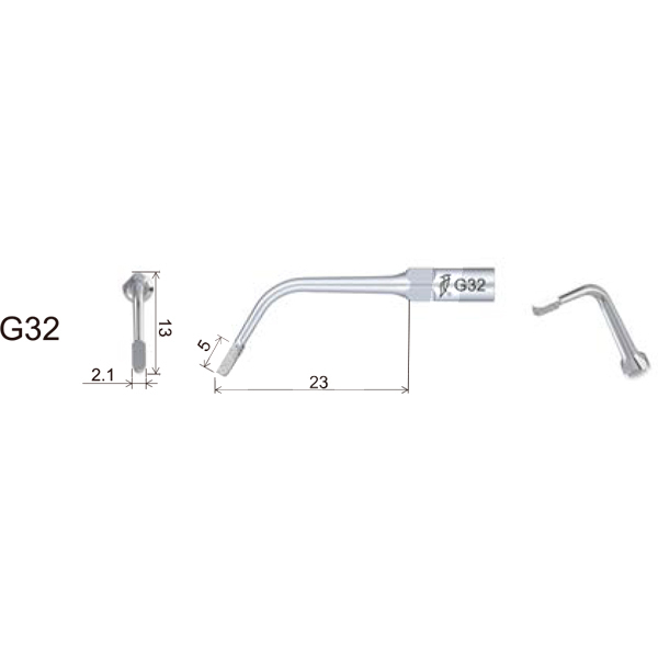 Nserto woodpecker protesis/estetica compatible ems/mectron.g32 profilaxis woodpecker