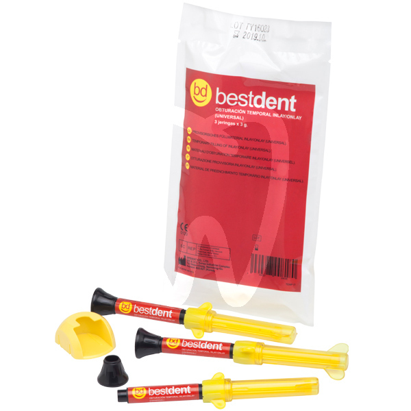 Obturador temporal onlay/inlay bd cementos bestdent