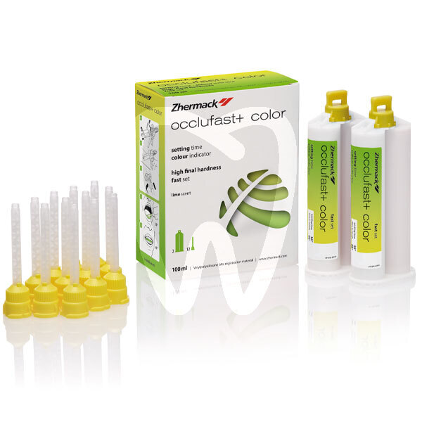 Occlufast+ color impresión y prótesis zhermack