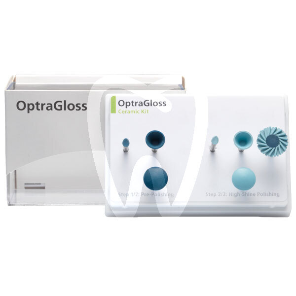Optragloss cerámic azul oscuro kit reconstrucción ivoclar
