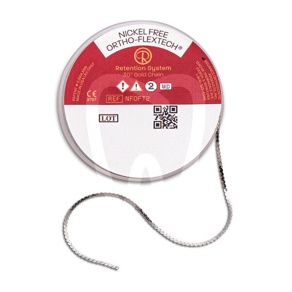 Ortho flextech retenedor oro sin niquel retenedores linguales reliance orthodontic