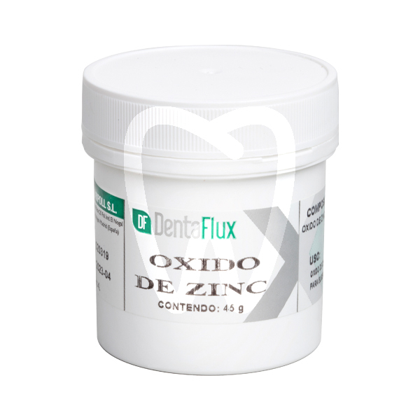Oxido de zinc puro cementos dentaflux