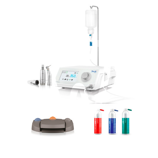 Pack chiropro 3rd + ca 20:1 l ms + pedal inalámbrico + triopack mantenimiento cirugía e implantes bien-air