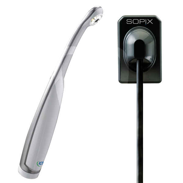 Pack1:sensor sopix sd(t1)+cámara intraoral sopro 617 usb2 imagen digital acteon