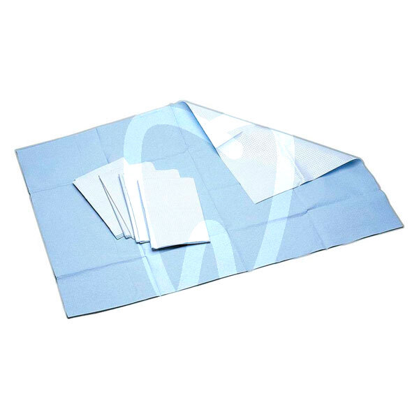 Paños quirurgicos adhesivos 50x50 desechables cardiva