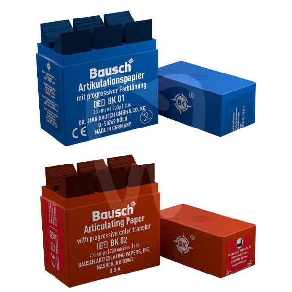 Papel de articular bk impresión y prótesis bausch