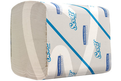 Papel higienico interplegado en z desechables sin marca