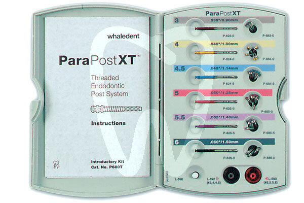 Parapost xt estuche p-680-t reconstrucción whaledent