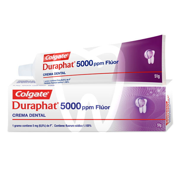Pasta de dientes colgate duraphat 5000 ppm flúor prevención y diagnóstico colgate