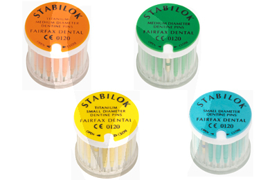 Pins 20uds. + 1 drill diametro 0,6 mm reconstrucción stabilok